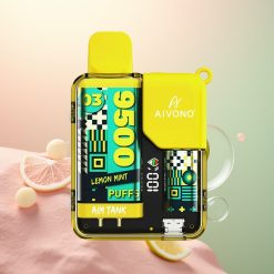 Aivono Aim Tank 9500 Sitruuna Mintti 18ml 650mAh