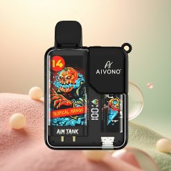 Aivono Aim Tank 9500 Trooppinen Mango 18ml Mesh Coil