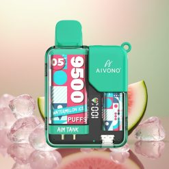 Aivono Aim Tank 9500 Vesimeloni-Jää 18ml 650mAh