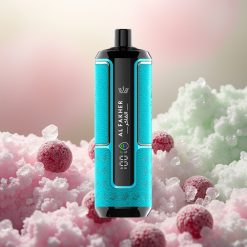 Al Fakher Crown Bar 15K Hypermax Mustajää 22ml 600mAh