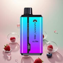Hayati Pro Ultra 15000 Mustikka Vadelma Mentholla 850mAh 12ml